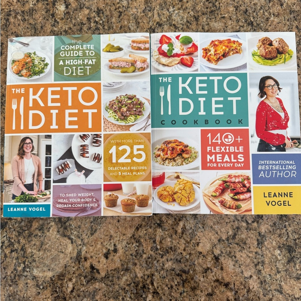 The Keto Diet Cookbook by - Leanne Vogel